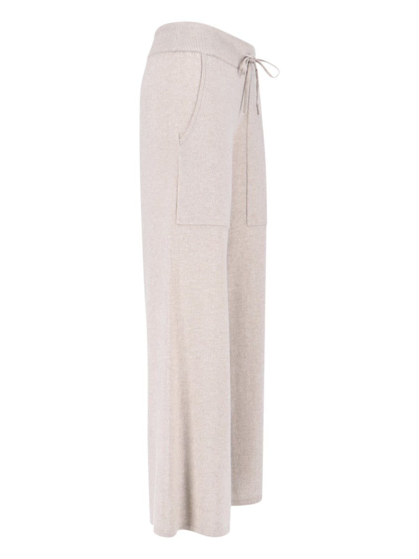 Lisa Yang Cashmere Track Pants – Beige