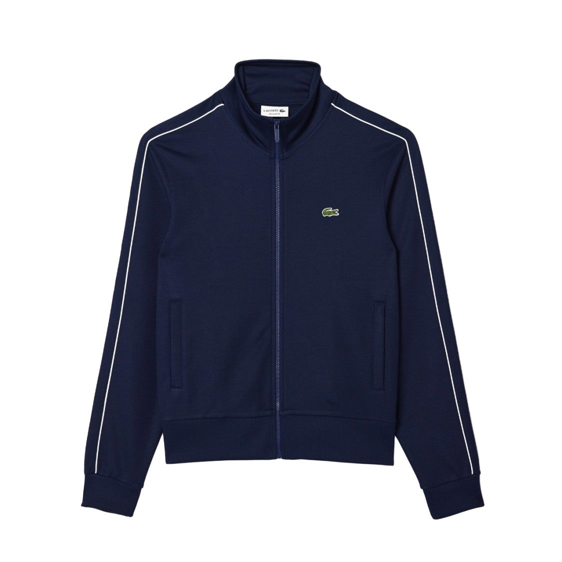 Lacoste Blue Zipped Sweatshirt