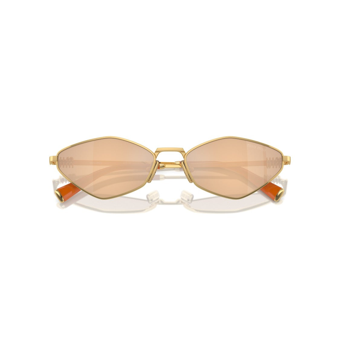 Miu Miu 0Mu 56Zs Geometric Frame Sunglasses