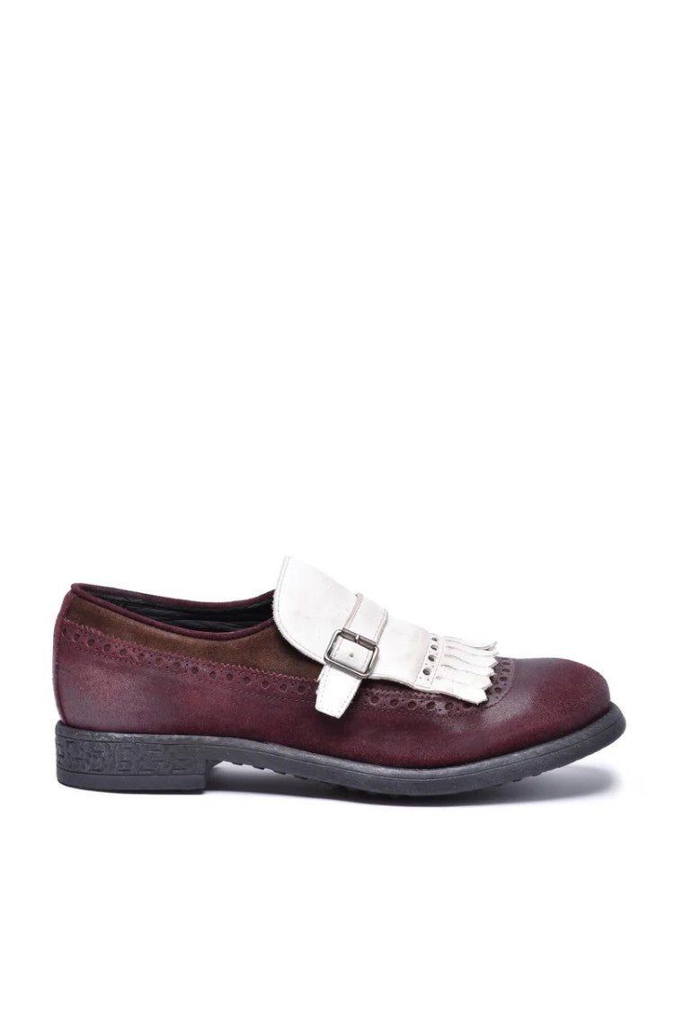 Moma Loafer With Tassels - Red