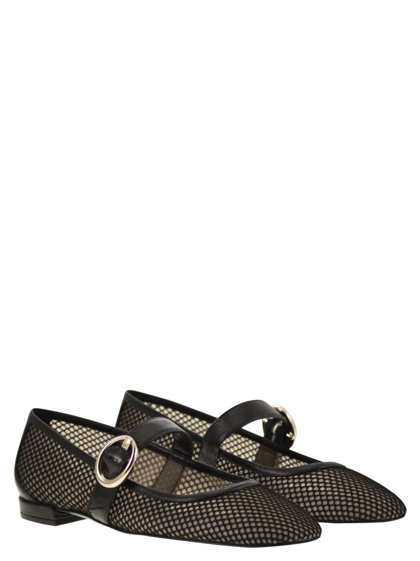 Stuart Weitzman Arabella - Ballerina With Buckle