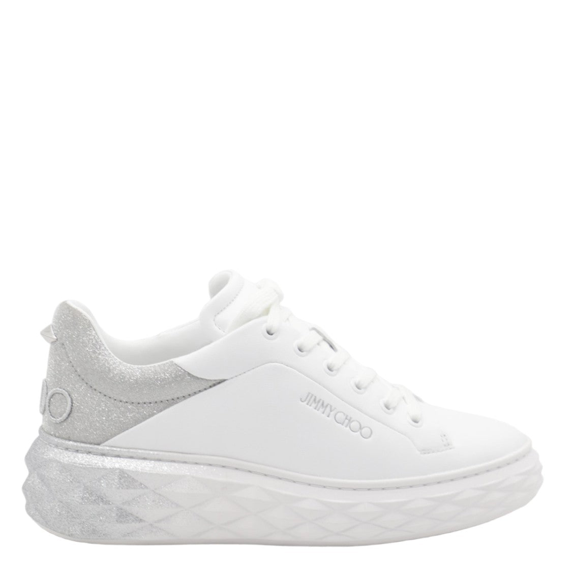 Jimmy Choo Low-Top Sneakers With Sturdy Sole