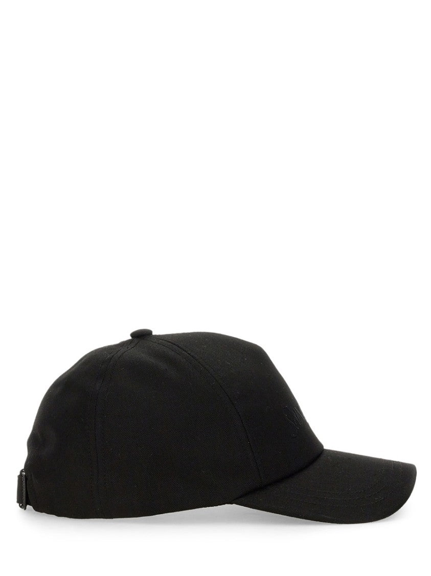 Saint Laurent Baseball Hat With Logo