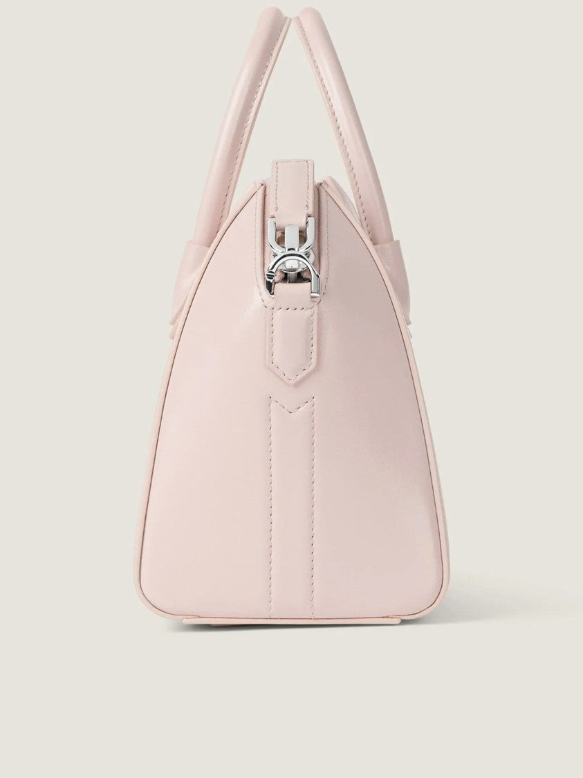 Givenchy Antigona Nv Structured Pink Calf Bag