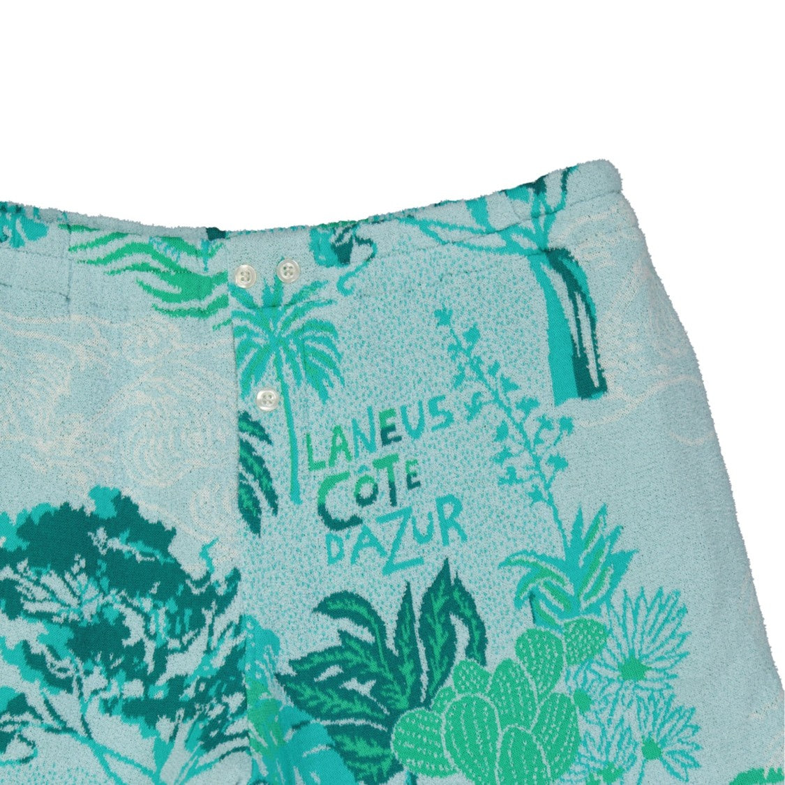 Laneus Côte D'azur Cotton Shorts