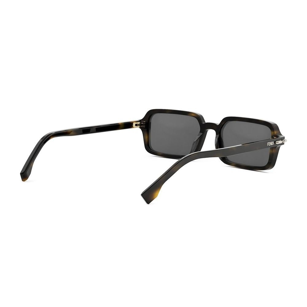 Fendi Saddlery Slim Acetate Frame Sunglasses