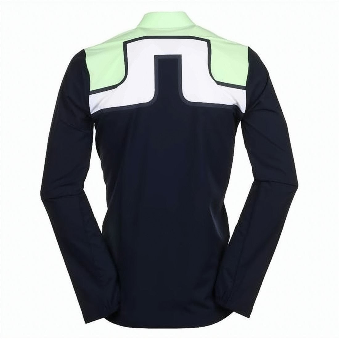 J Lindeberg Fitted Activewear Jacket With Geometric Back Design