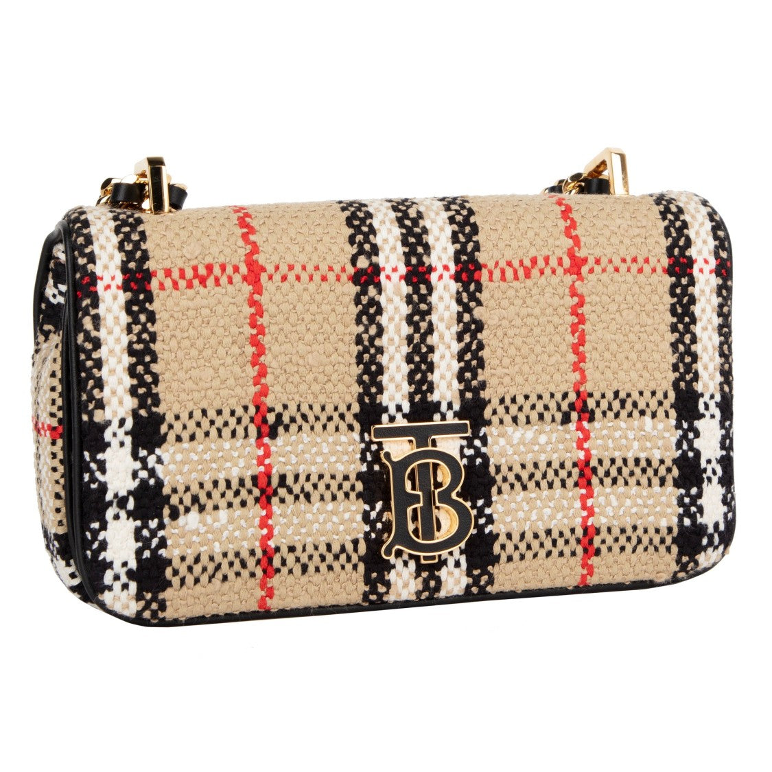 Burberry Lola Bag With Vintage-Check