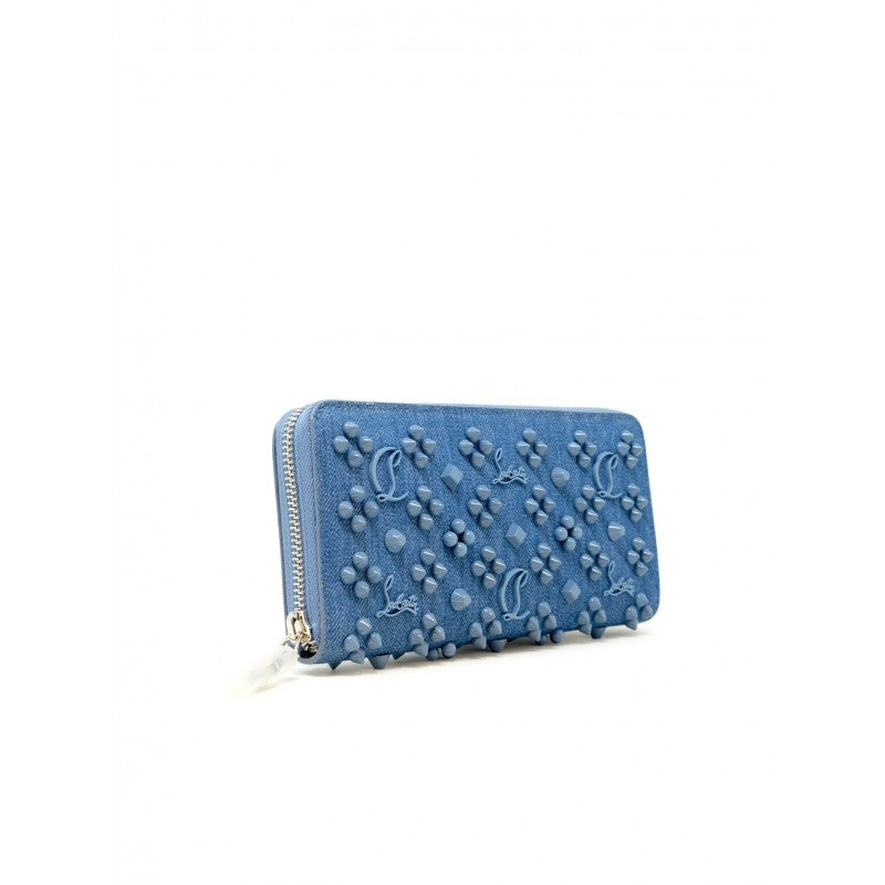 Christian Louboutin 3245238 4229 Blue Panettone Loubinthesky Wallet