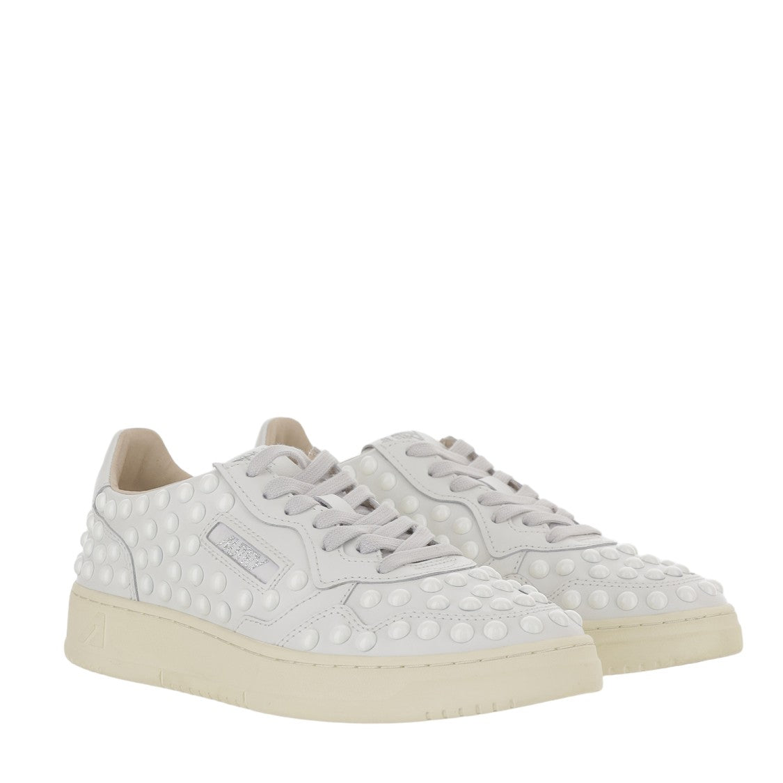 Autry Medalist Low Sneakers With Perforated Toe