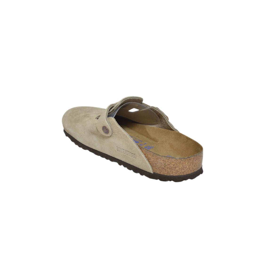 Birkenstock Closed-Toe Dove Grey Sandals With Adjustable Strap