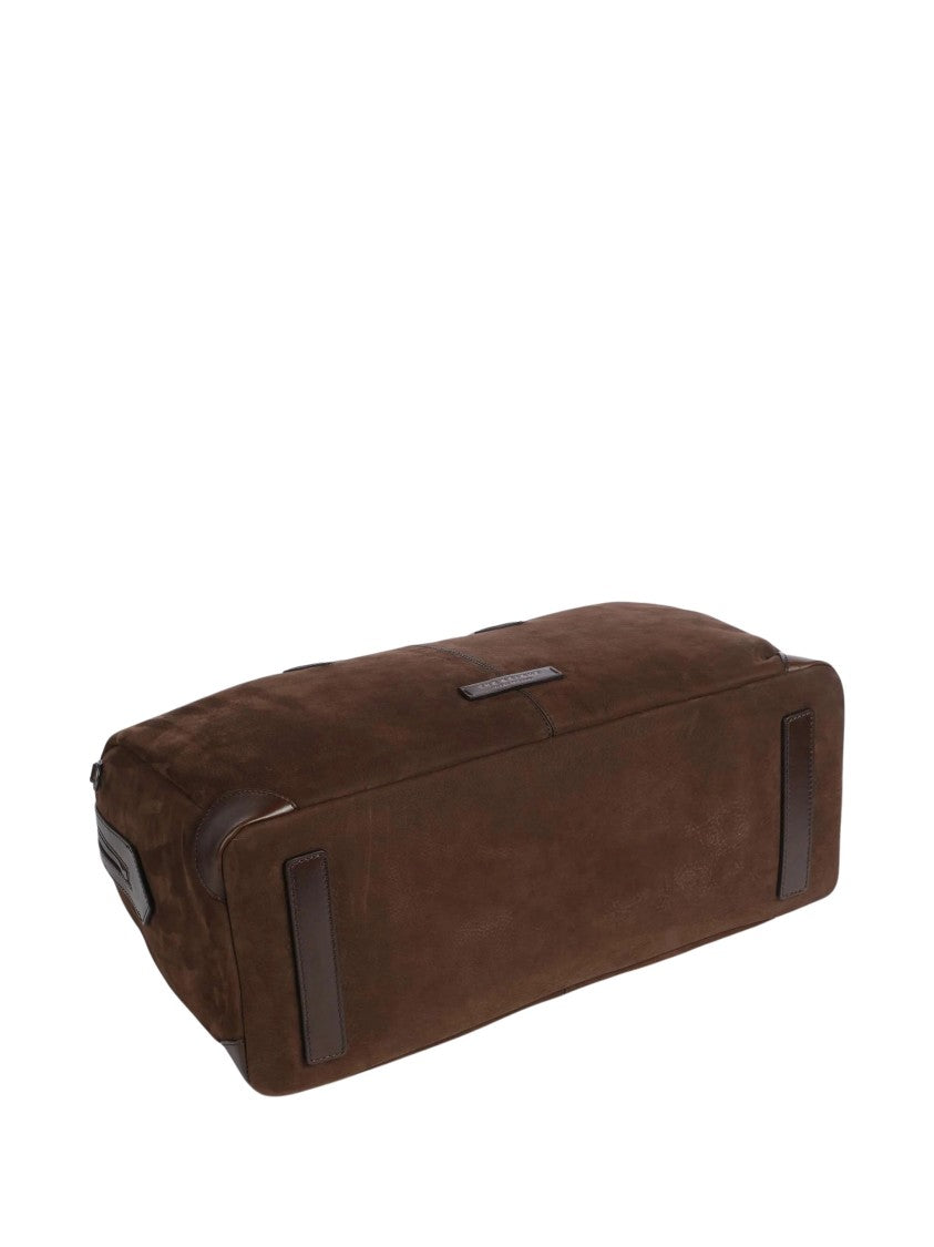 The Bridge Travel Soft Brushed Cow Leather Travel Bag
