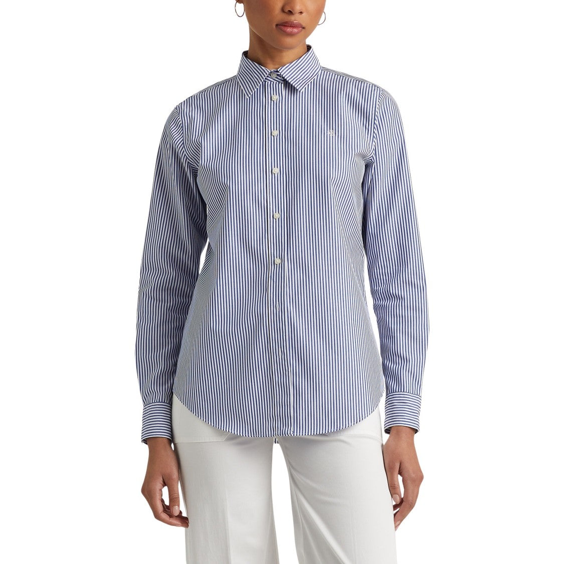Lauren Ralph Lauren Jamelko Long Sleeve Button Front Shirt