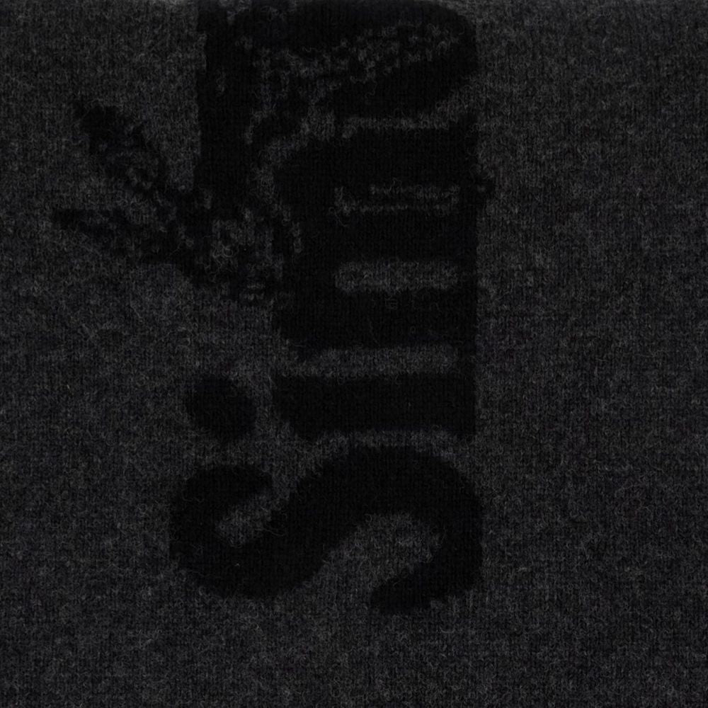 Simone Rocha Soft Wool Scarf With Subtle Logo Design