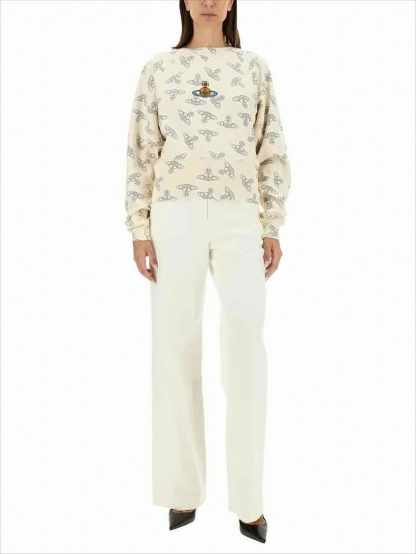 Vivienne Westwood Relaxed-Fit Long-Sleeve Shirt With Abstract Orb Pattern