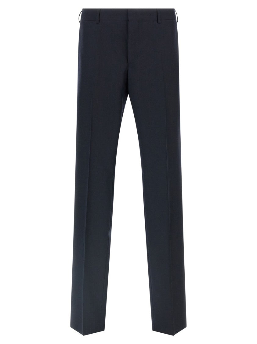 Prada Tailored Pinstriped Blazer And Trouser Set