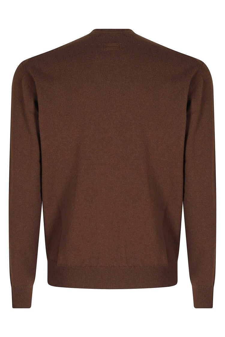Drumohr Cashmere-Wool Blend Crew-Neck Sweater