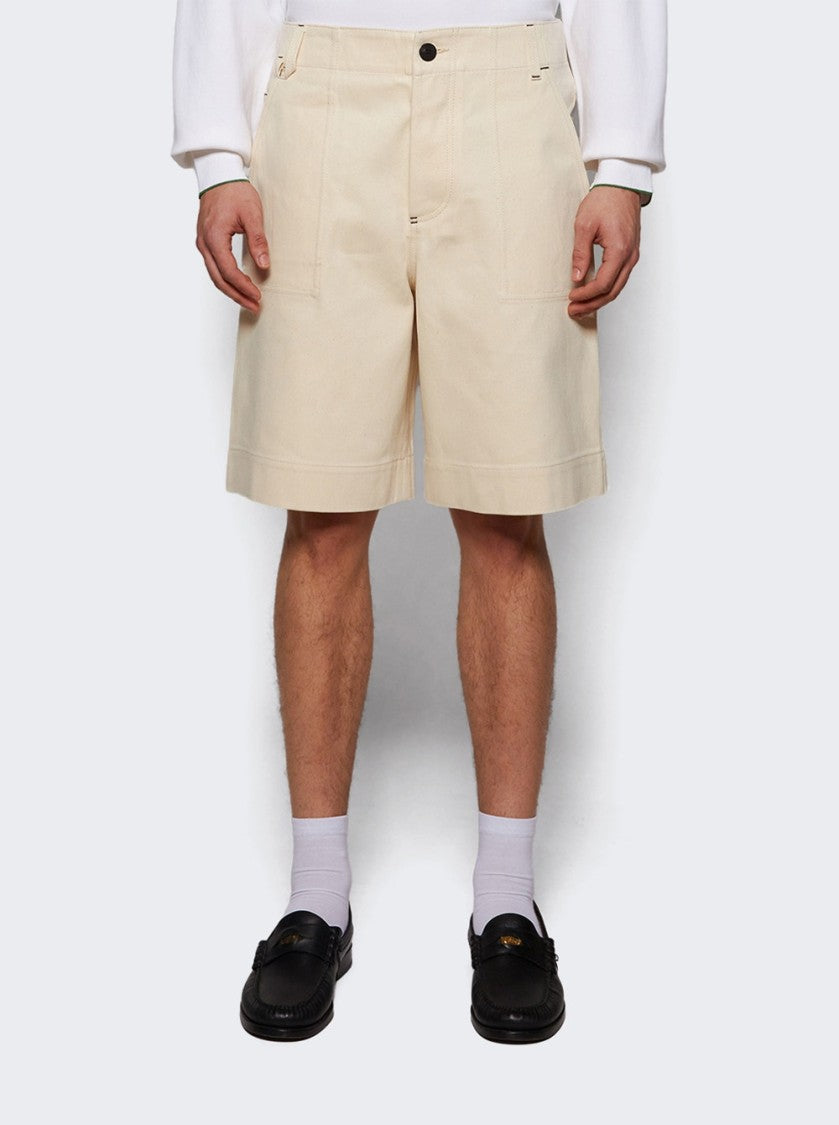 Jacquemus Le Short De-Nîmes Off White