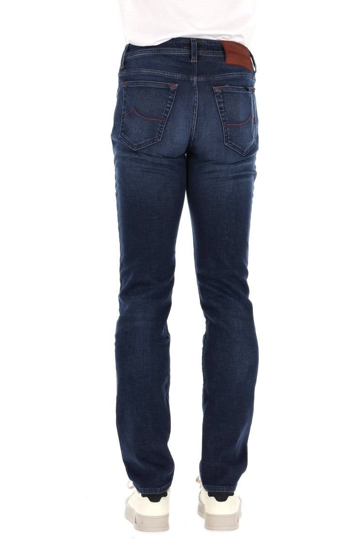 Jacob Cohen Bard Fit Comfort Cotton Denim Jeans