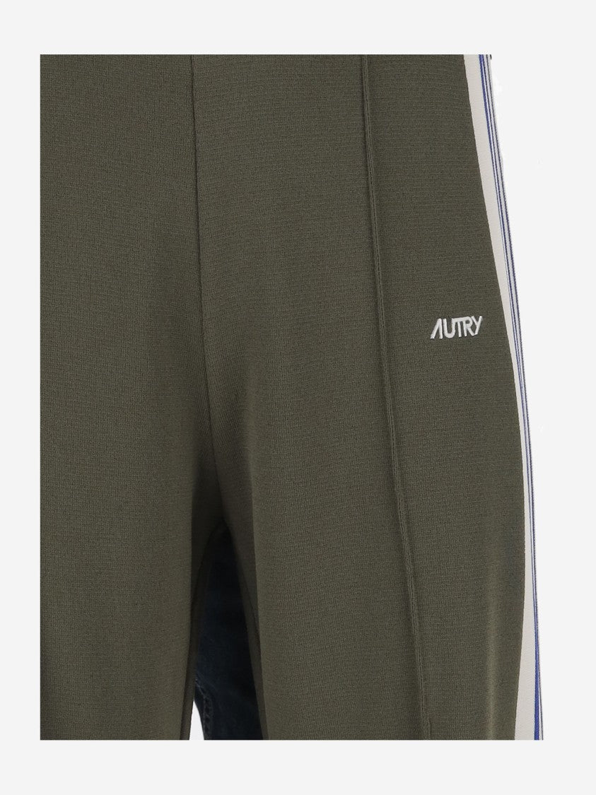 Autry Viscose Blend Logo Pants