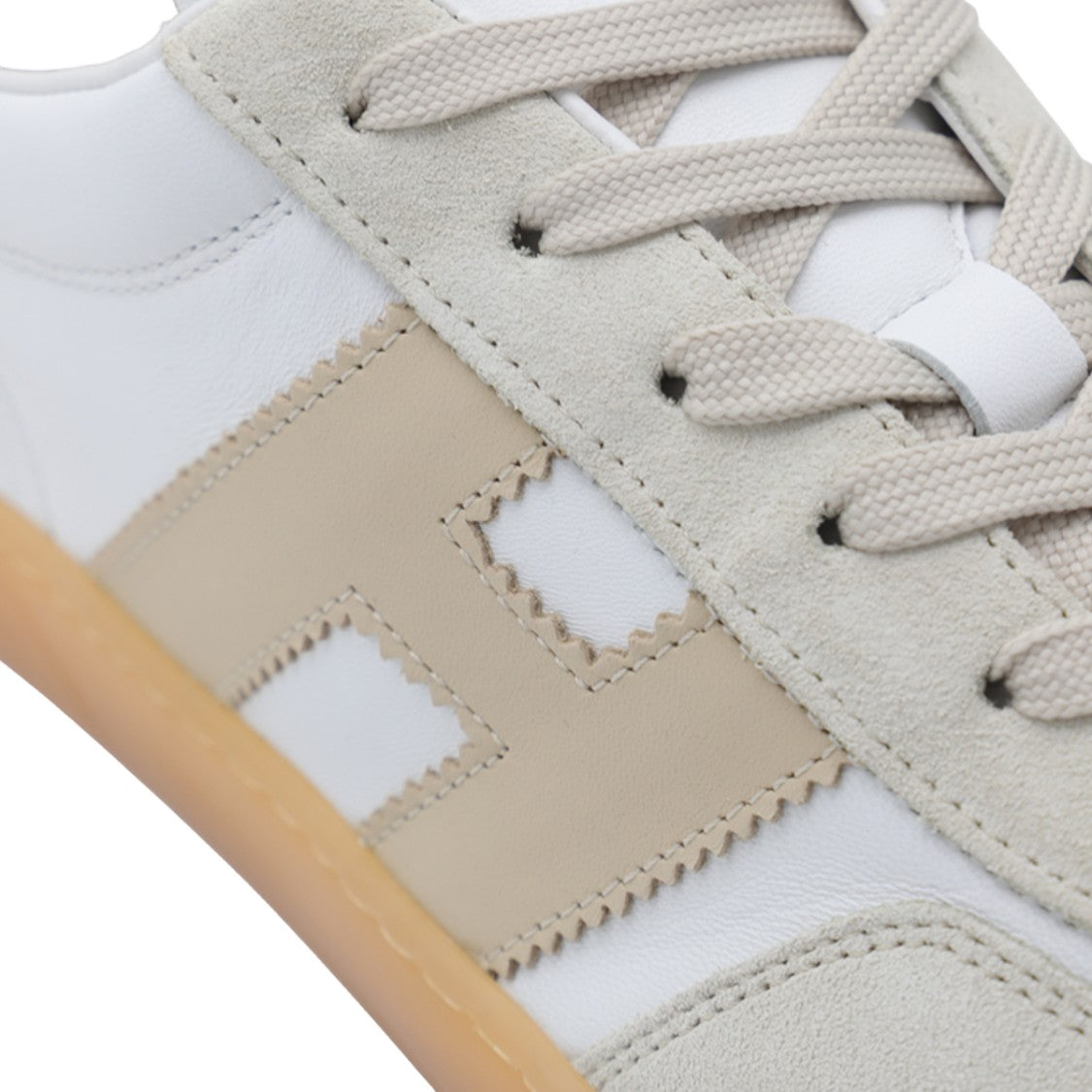 Hogan Low-Top White Leather Sneakers