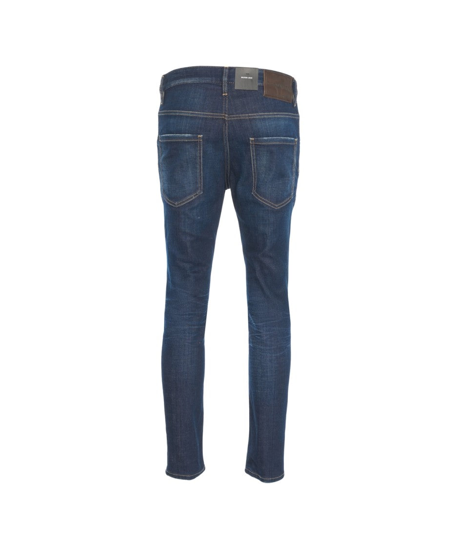 Dsquared2 Slim Fit Jeans With Classic Five-Pocket Design