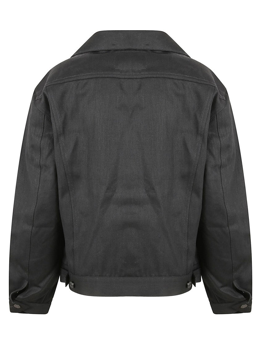 Balenciaga Structured Cotton Jacket With Metal Buttons