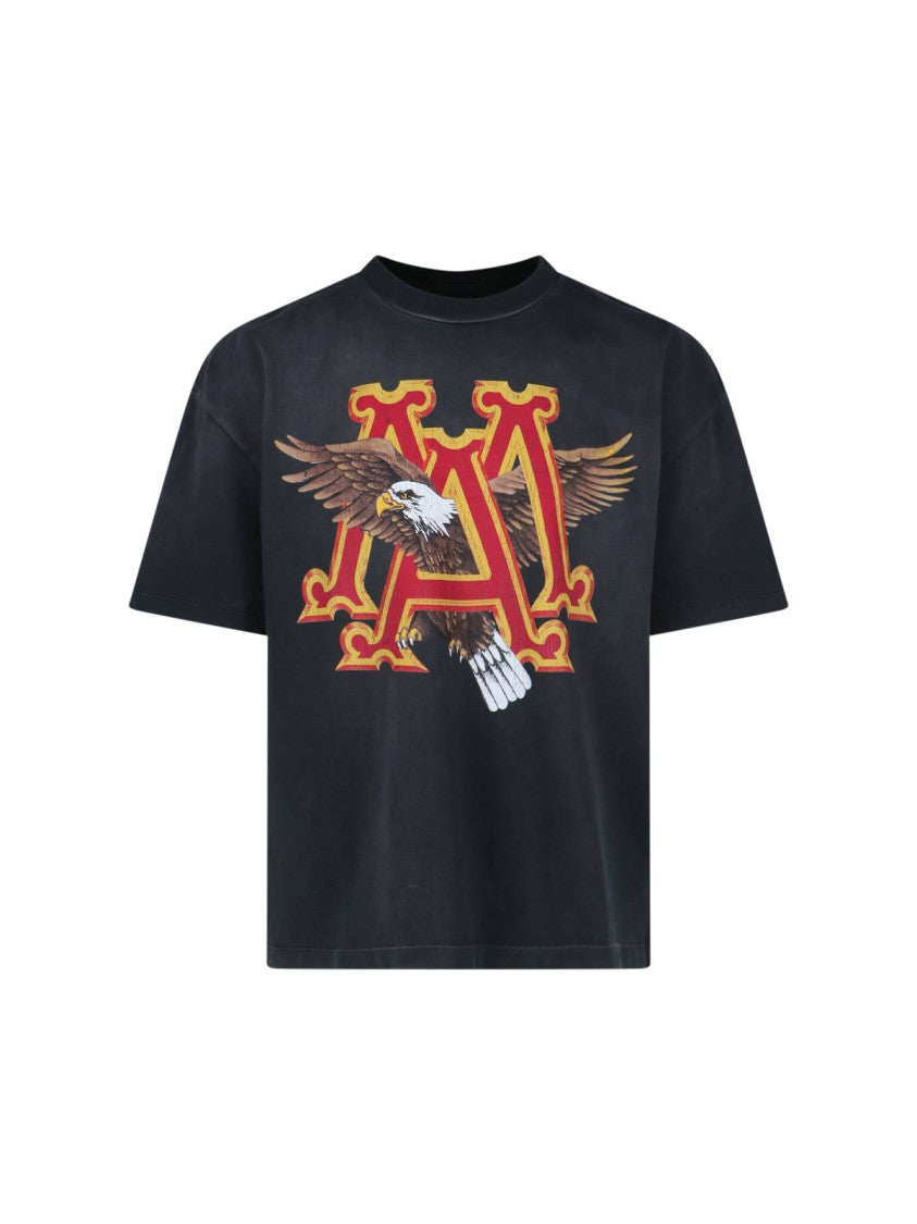 Amiri Ma Eagle' Logo T-Shirt – Black