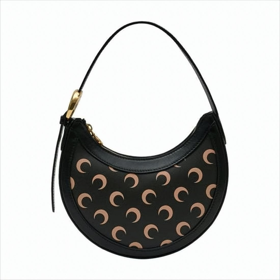 Marine Serre Crescent-Shaped Marine Serre Tote Bag
