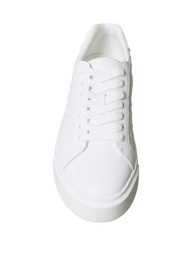 Calvin Klein Low-Top Sneakers With Embossed Geometric Pattern