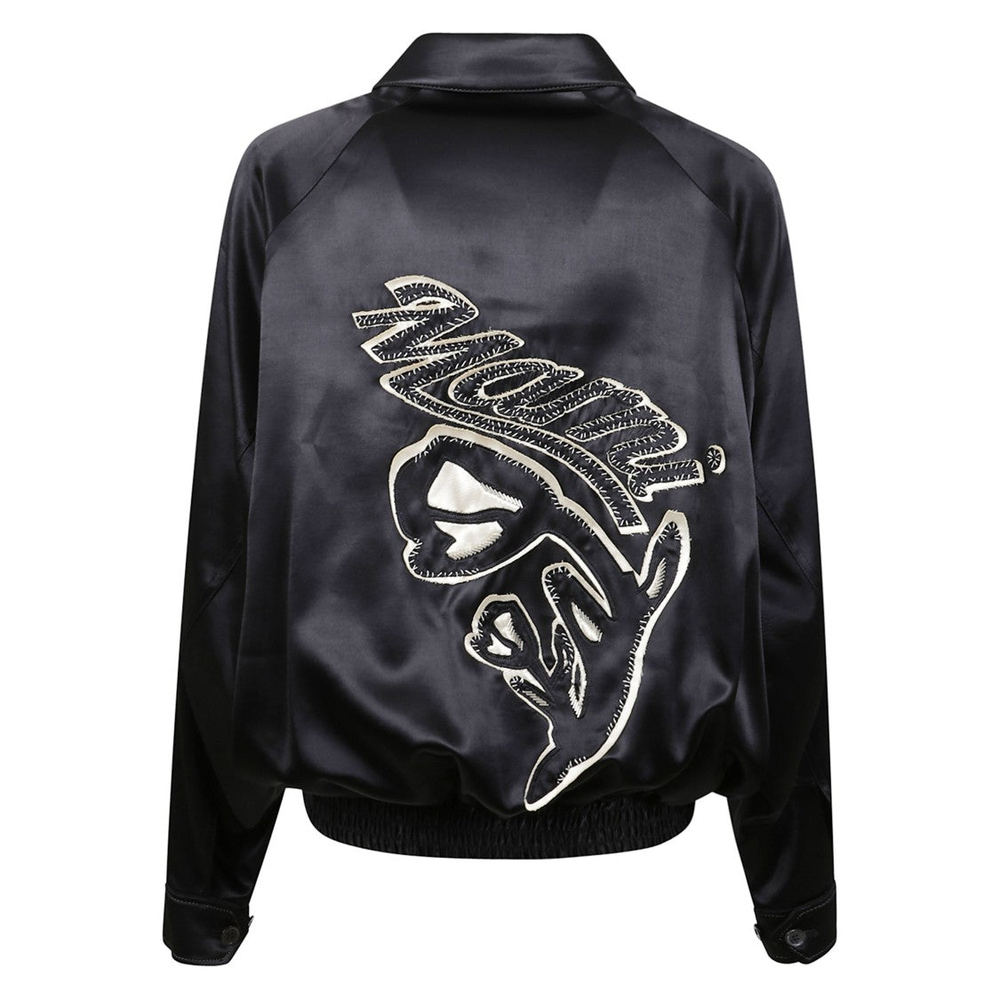 Marni Oversized Zip Jacket With Signature Stitching