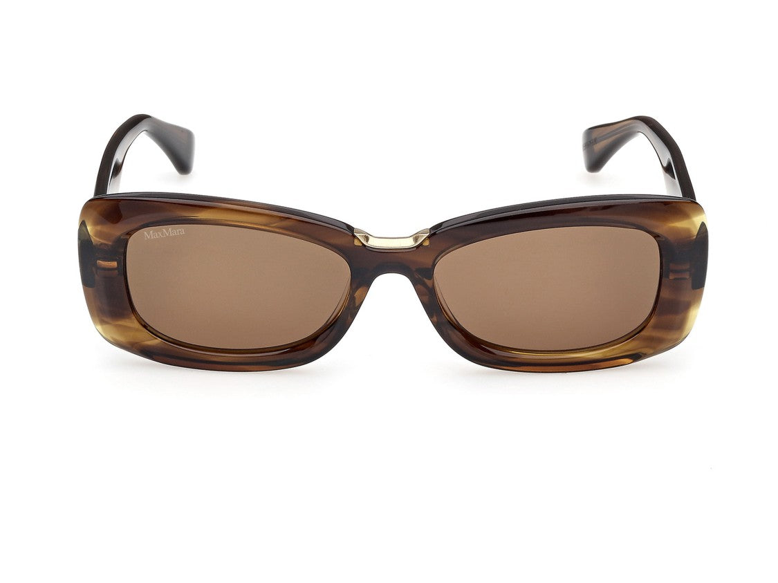 Max Mara Tortoiseshell Mm0197 Oversized Square Sunglasses