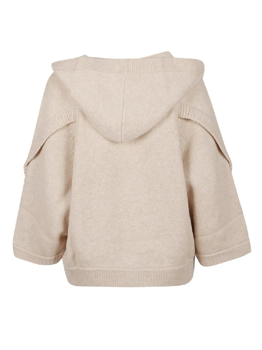 Max Mara Soft Knit Cardigan With Hood