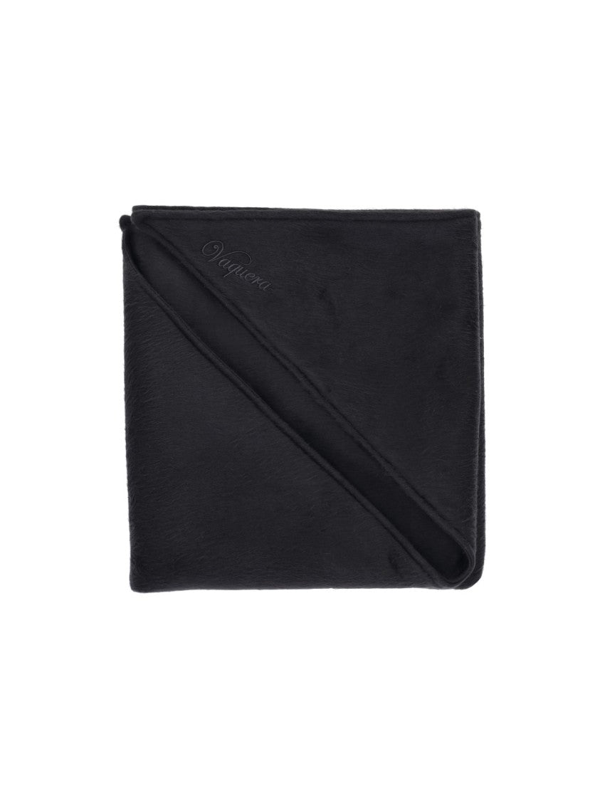 Vaquera Black Triangular Fabric Scarf