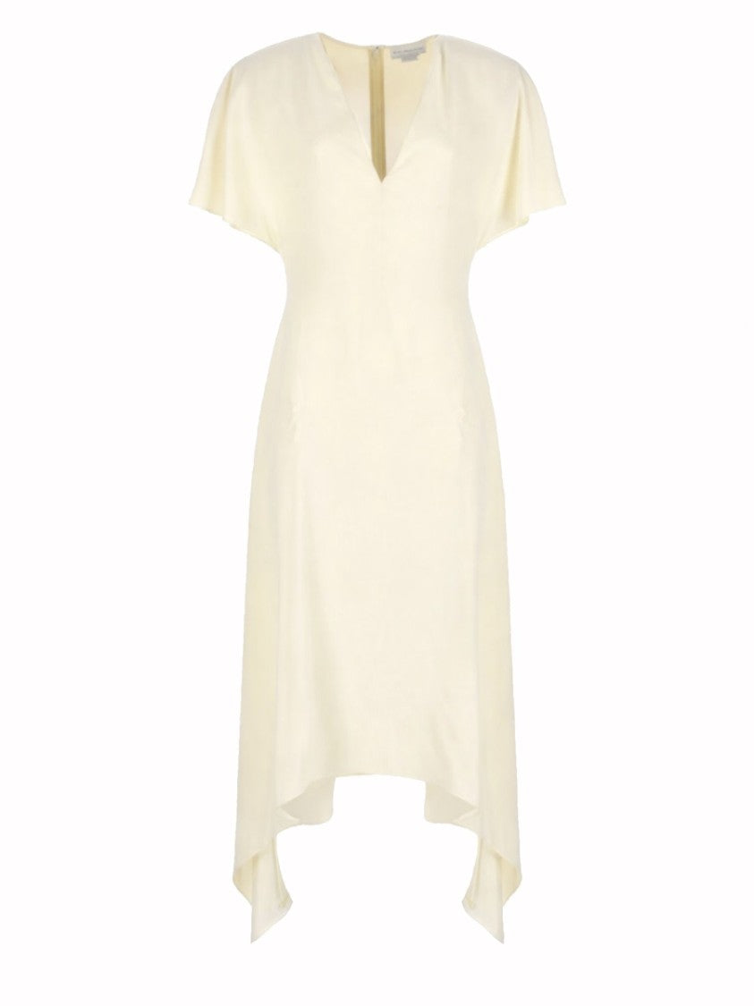 Stella Mccartney V-Neck Midi Dress 40