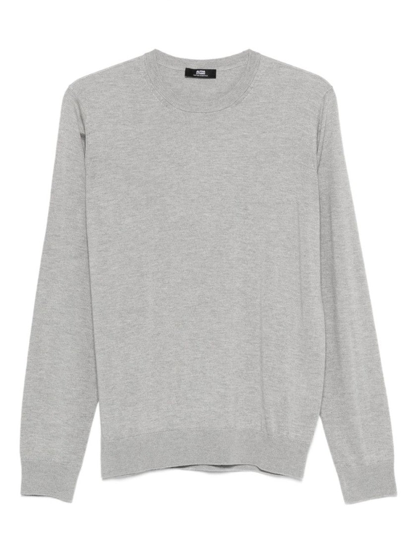 Alpha Studio Fine Knit Silk And Cashmere Sweater