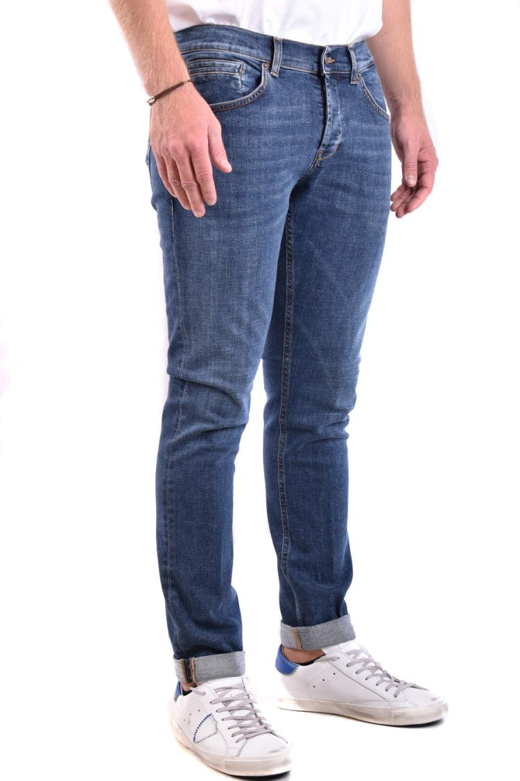 Dondup Slim Fit Blue Tapered Jeans
