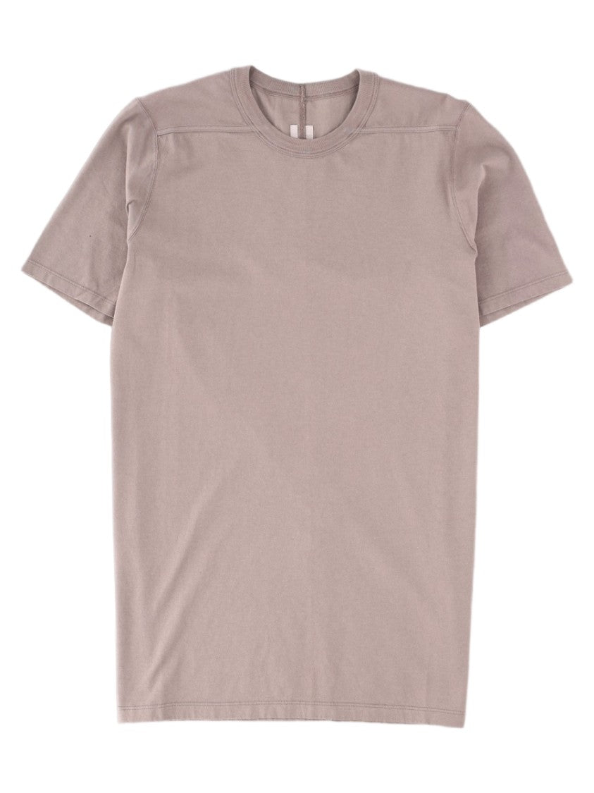 Rick Owens Brown Minimalist Vertical Back Seam Cotton T-Shirt