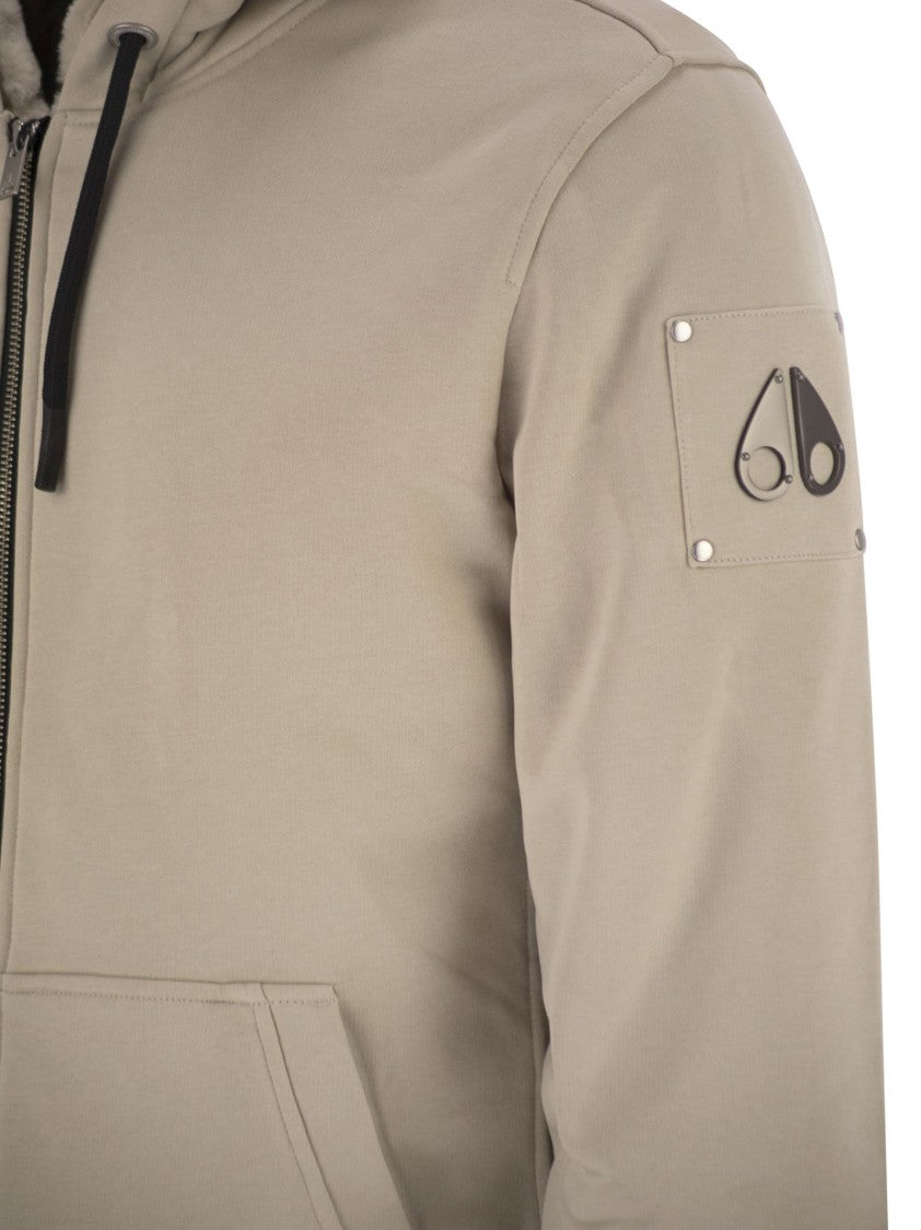 Moose Knuckles Classic Bunny - Faux Fur Lined Hoodie