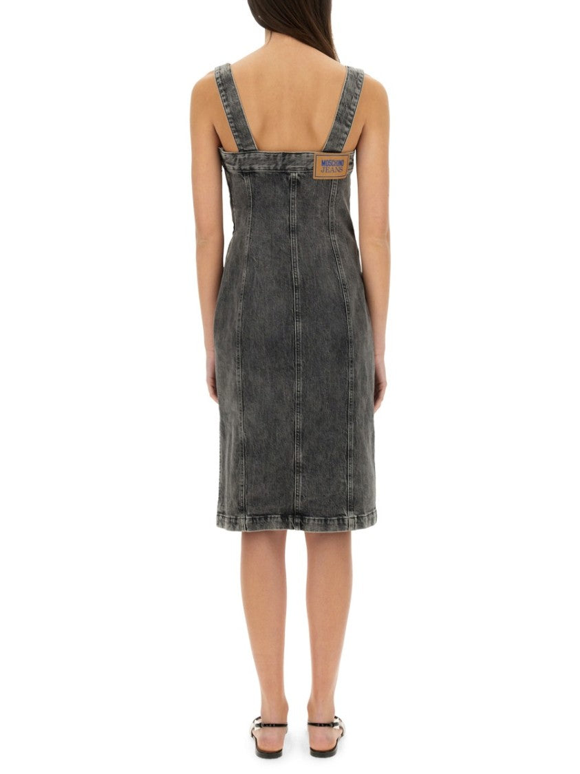 Moschino Denim Midi Dress