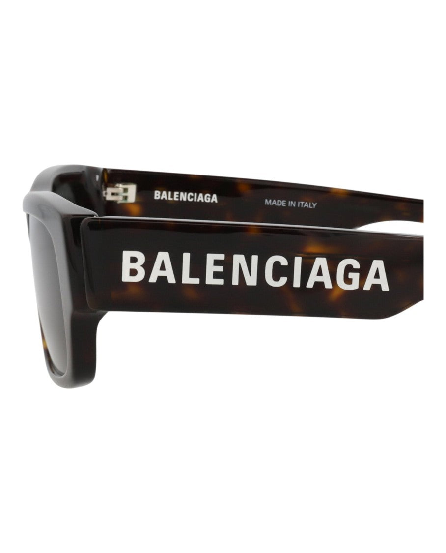 Balenciaga Square-Frame Recycled Acetate Sunglasses