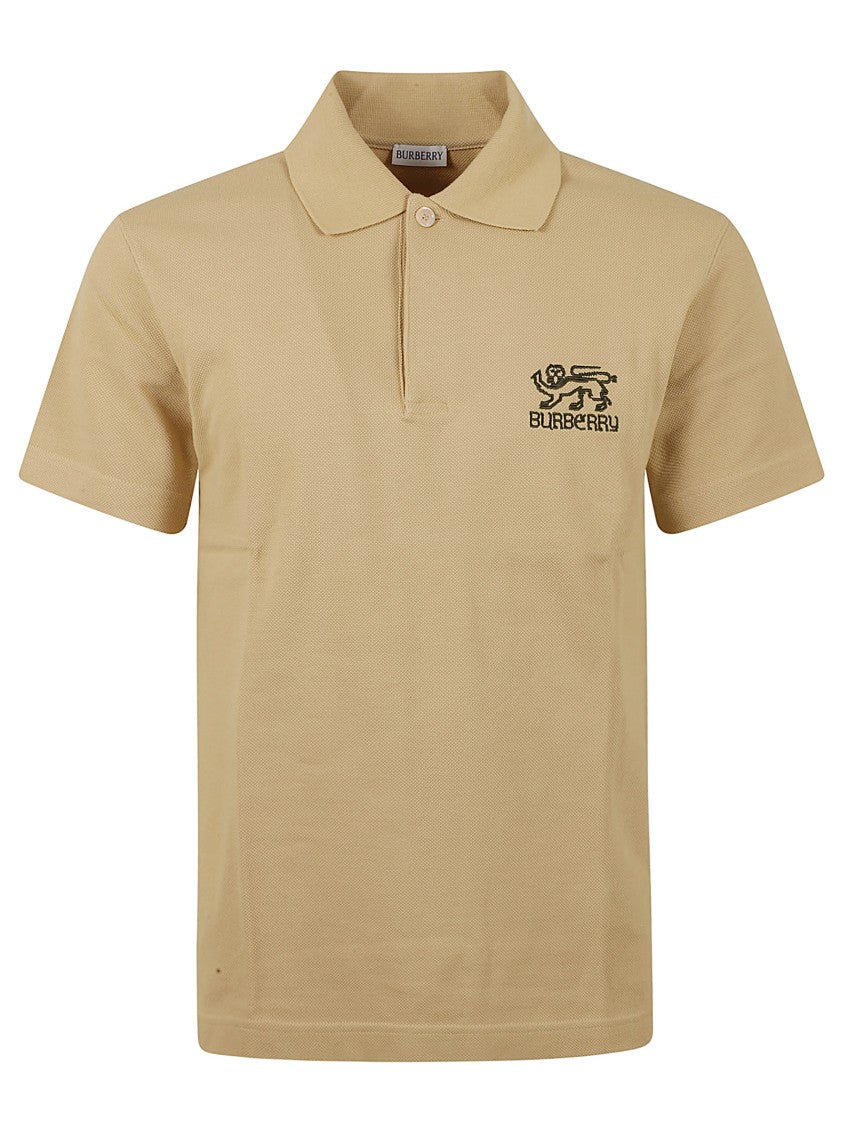 Burberry Classic Polo Shirt With Structured Collar