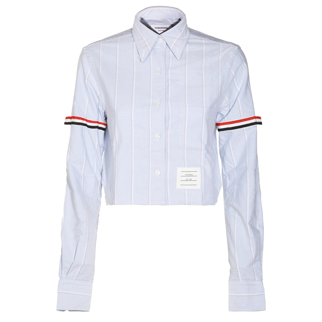 Thom Browne Blue Cotton Shirt