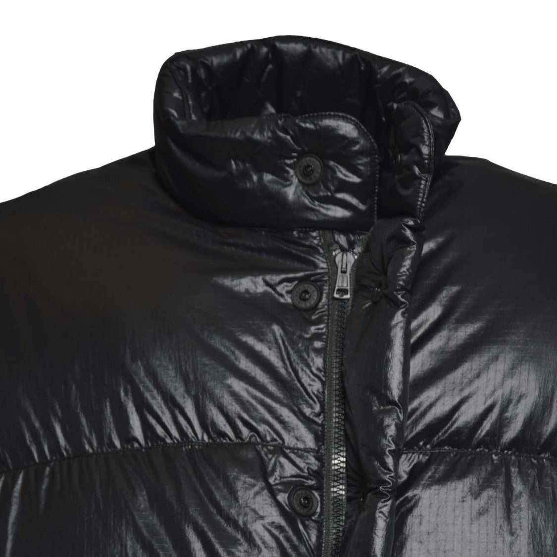 Our Legacy Black Nylon Inhale Puffer Jacket