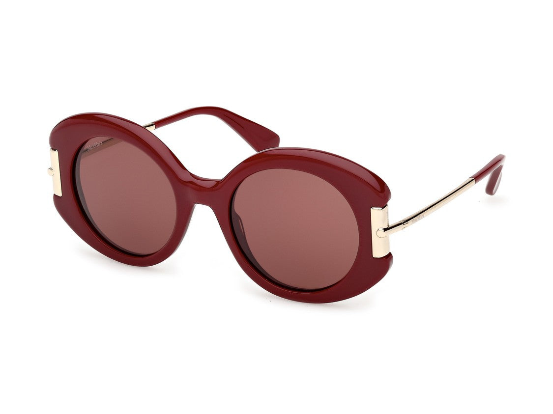 Max Mara Mm0188 Large Round Acetate Sunglasses
