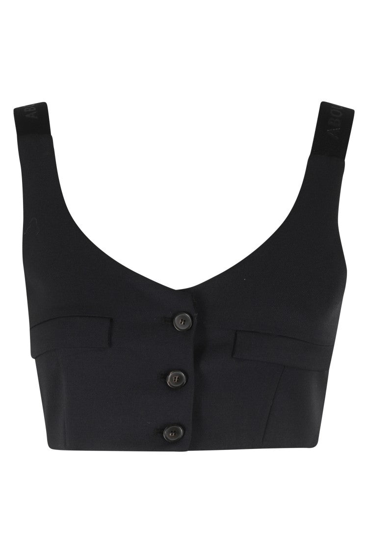 Erika Cavallini Tailored Single-Breasted Wool Jacket