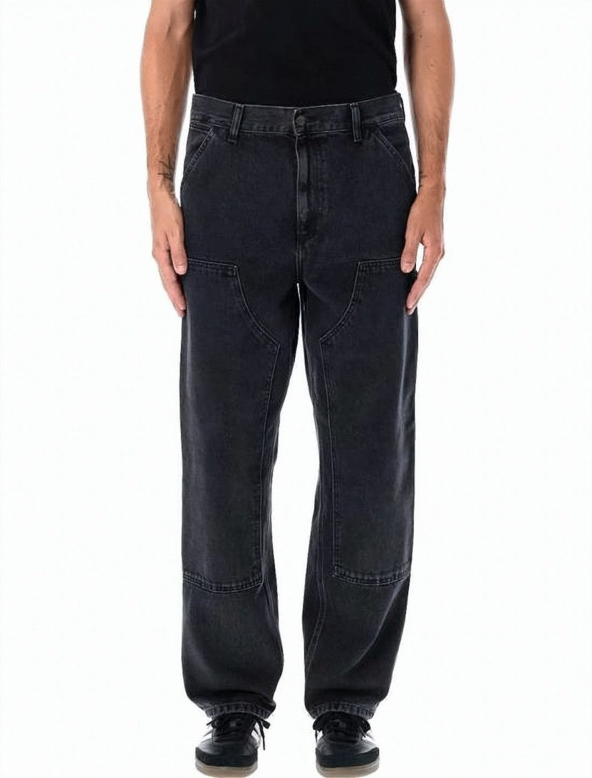 Carhartt Wip Black Smith Denim Double Knee Pants