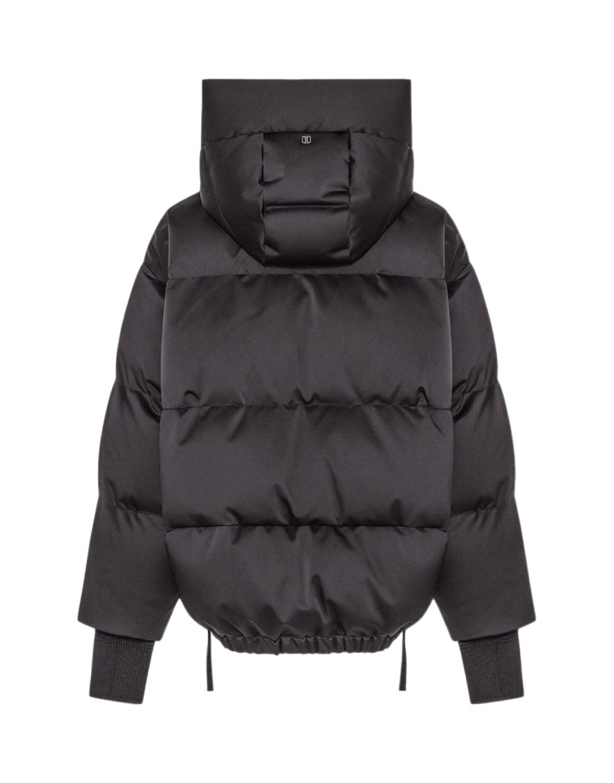 Duno Short Oversized Puffer Jacket With High Collar
