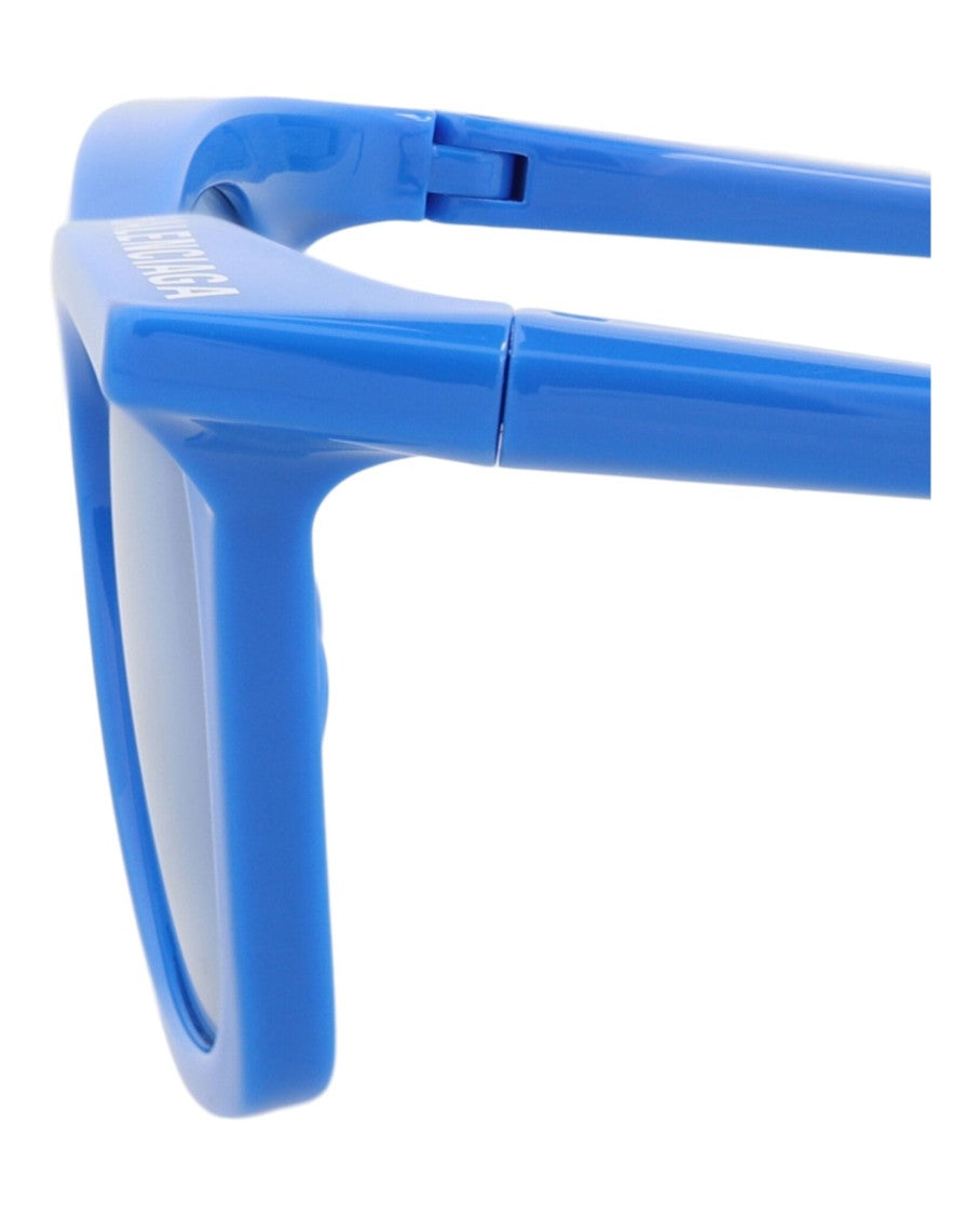 Balenciaga Square-Frame Injection Sunglasses