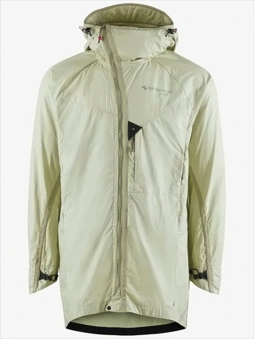 Klattermusen Lightweight High Collar Jacket With Concealed Zipper